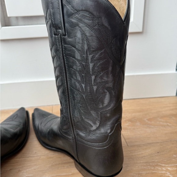 Black Cowboy Boots - Picture 5 of 5